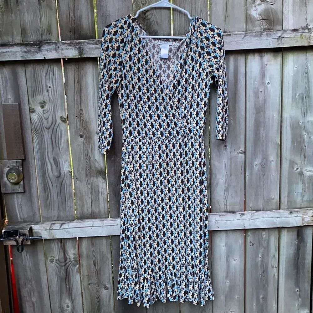 Lizzatti Ruffle Hem Dress sz. M